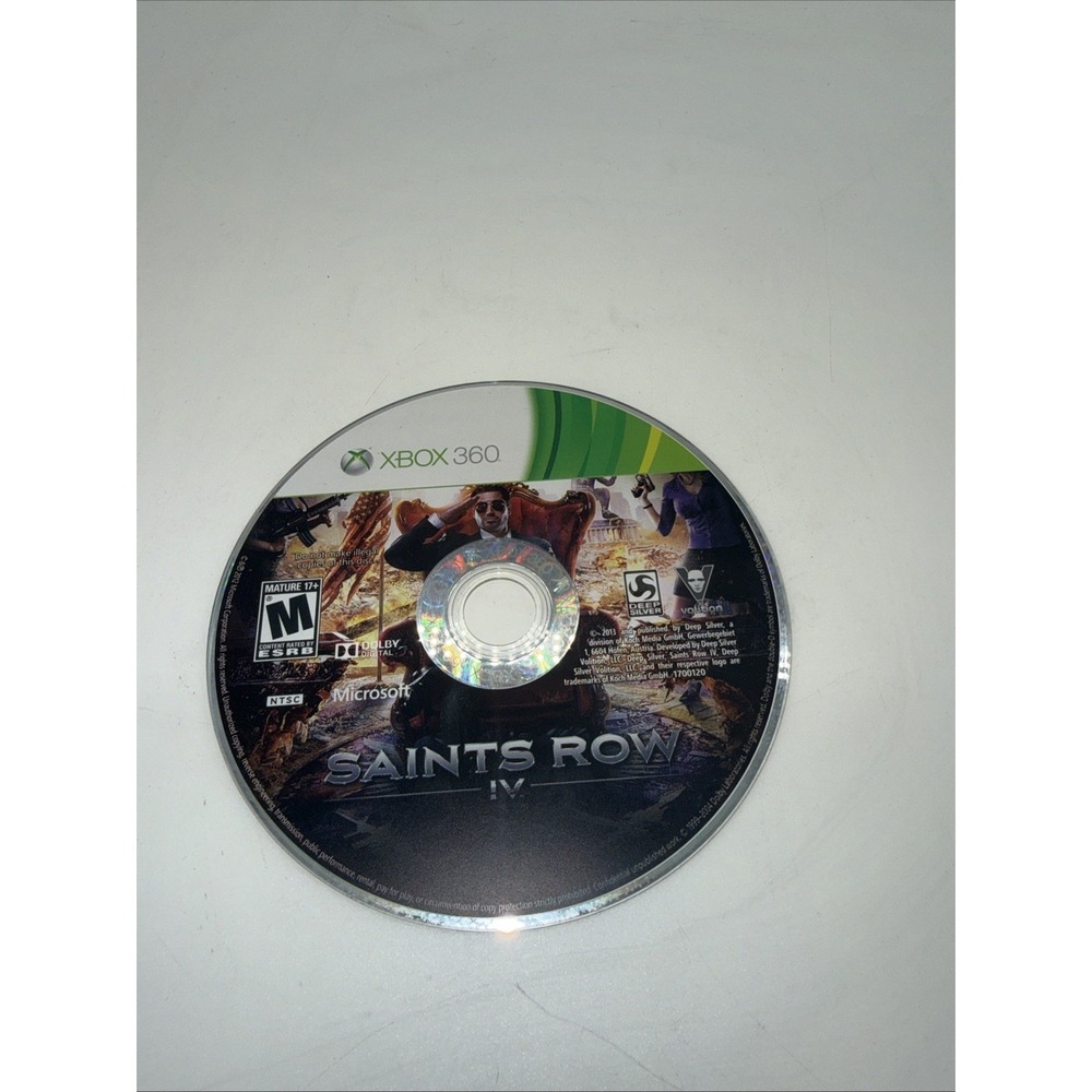Saints Row IV Microsoft Xbox 360 - Disc Only